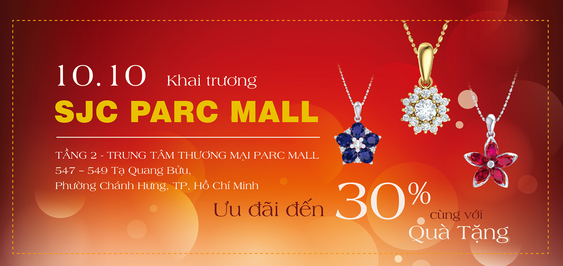 khai trương parc mall