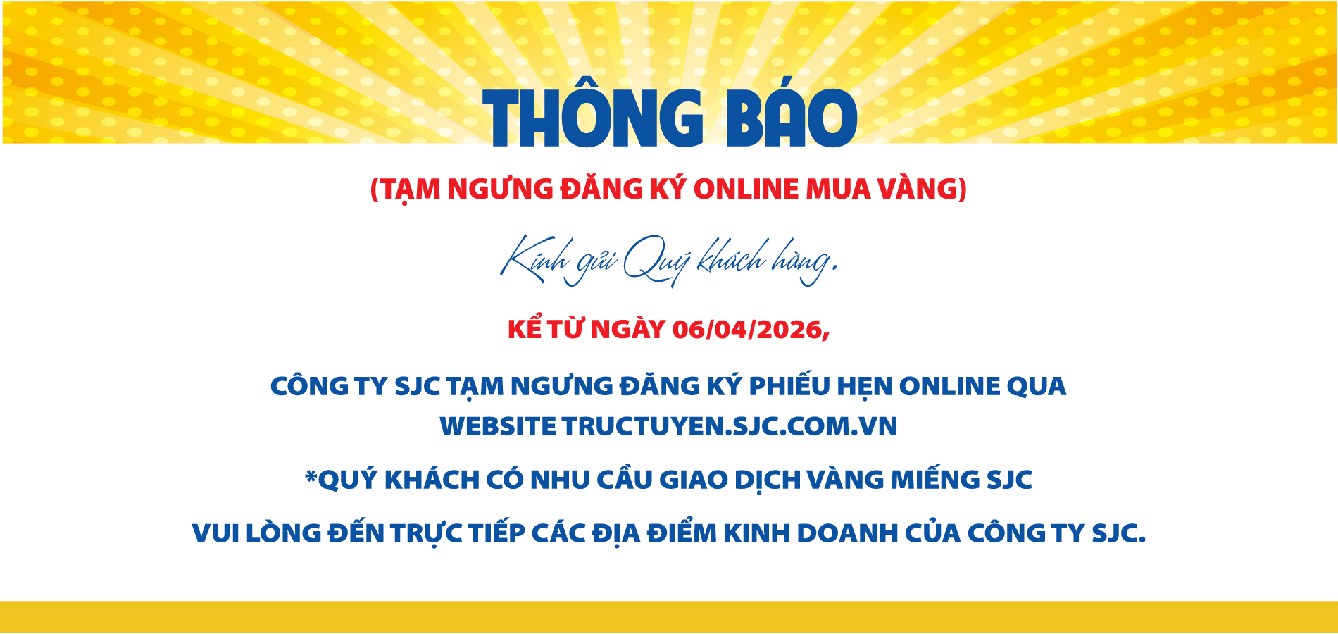 Đăng ký mua vàng