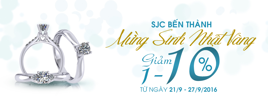 Ưu đãi từ cửa hàng SJC Bến Thành