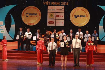 SJC - Top 10 Nhãn hiệu Nổi tiếng Việt Nam 2016