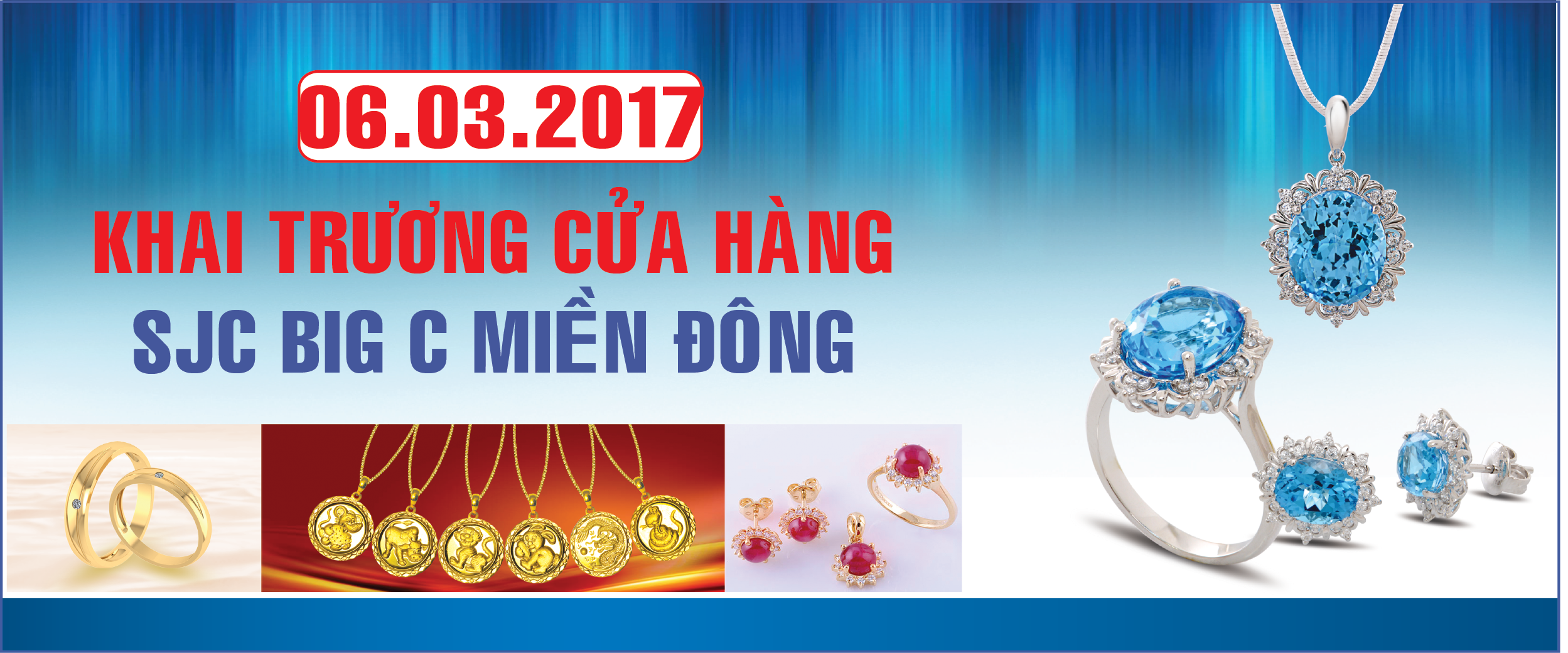 Khai trương cửa hàng nữ trang cao cấp SJC Big C miền Đông