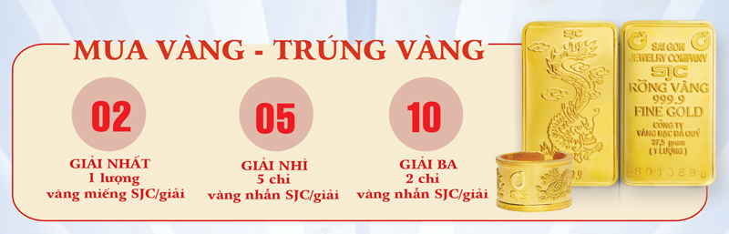 SJC ưu đãi đặc biệt tri ân khách hàng nhân dịp kỷ niệm 30 năm ngày thành lập