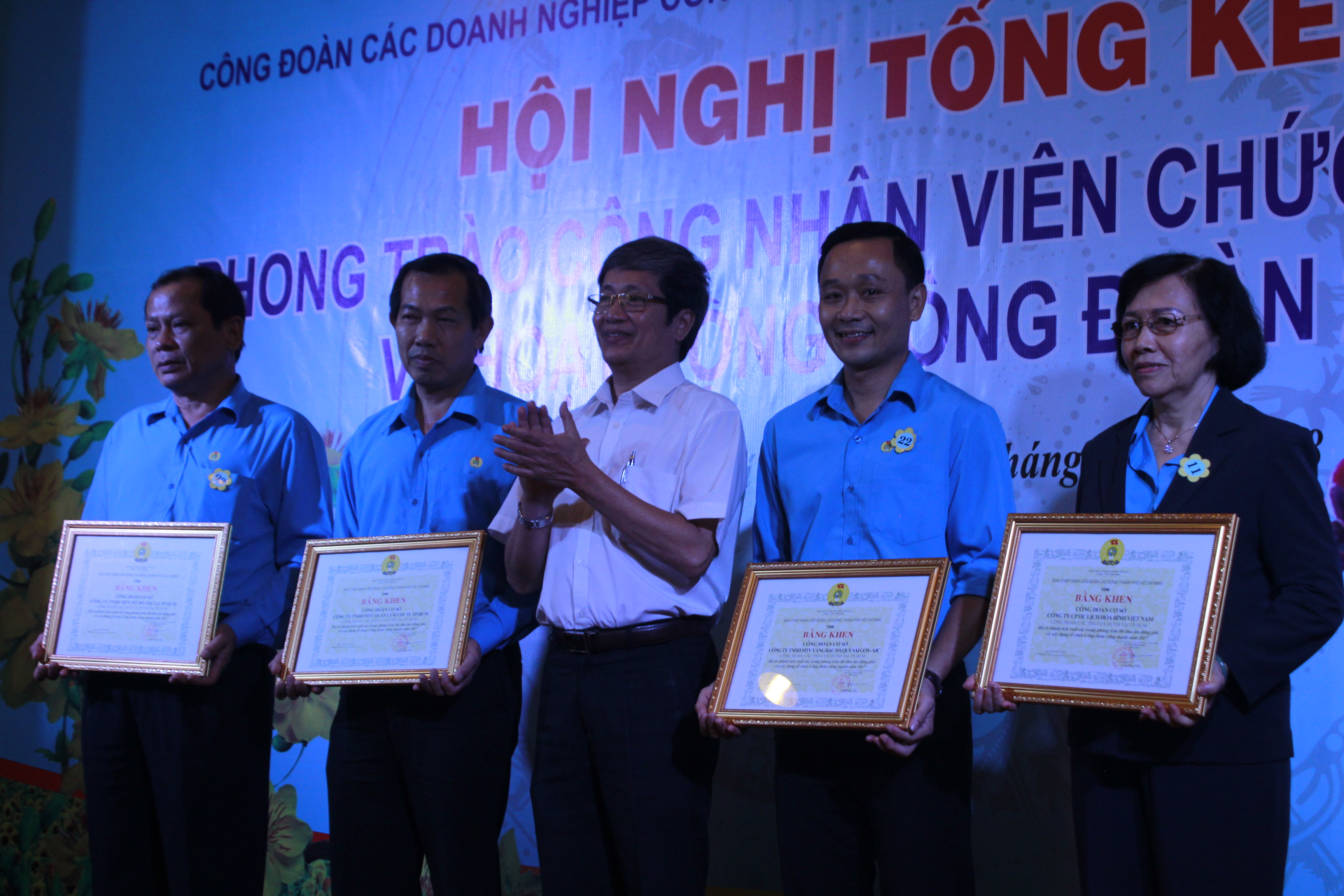 Tổng kết Công đoàn các Doanh nghiệp CI và DVTM thành phố  năm 2017