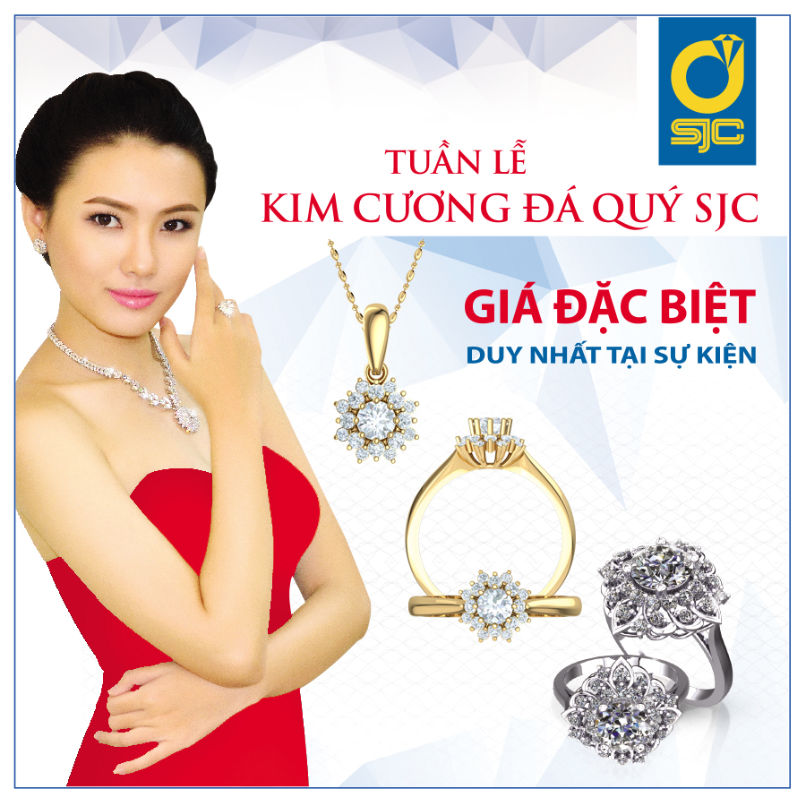 TUẦN LỄ KIM CƯƠNG & ĐÁ QUÝ SJC LẦN THỨ 3 - NĂM 2018