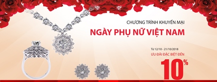 Ưu đãi 20/10 từ SJC