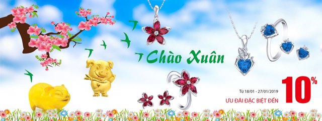 Tưng bừng đón Xuân cùng SJC