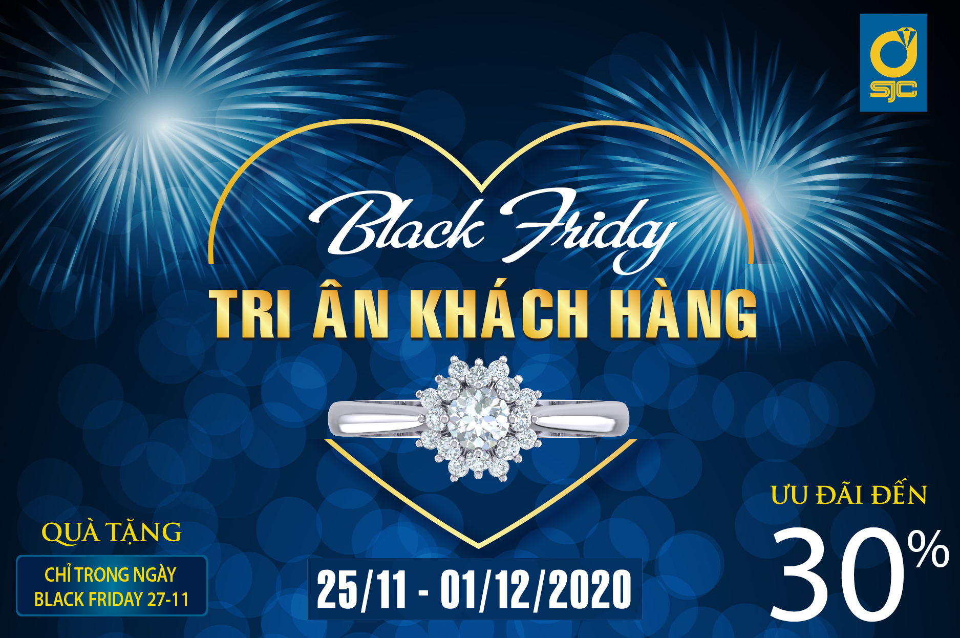 KHỞI ĐỘNG TUẦN LỄ BLACK FRIDAY VỚI CHƯƠNG TRÌNH TRI ÂN KHÁCH HÀNG THÁNG 11.