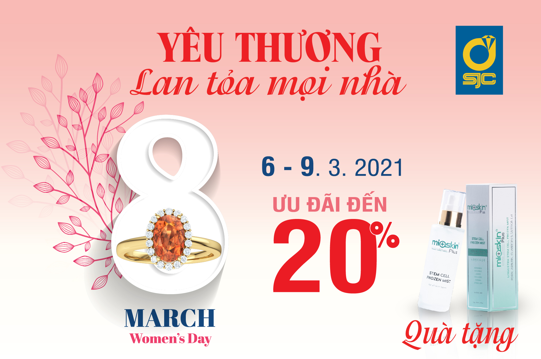 08 THÁNG 03 - YÊU THƯƠNG LAN TỎA MỌI NHÀ