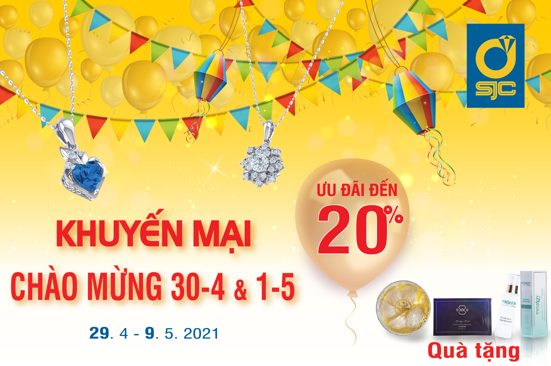 CHƯƠNG TRÌNH ƯU ĐÃI MỪNG ĐẠI LỄ 30/04 VÀ 01/05