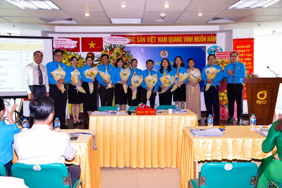 ĐẠI HỘI CÔNG ĐOÀN CƠ SỞ CÔNG TY TNHH MTV VBĐQ SÀI GÒN – SJC, LẦN THỨ XI, NHIỆM KỲ 2022 – 2027