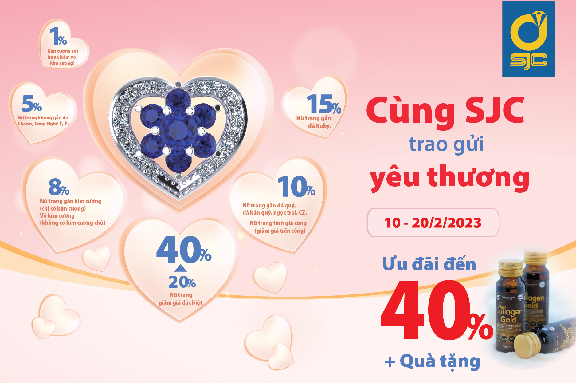 VALENTINE - Cùng SJC Trao Gửi Yêu Thương