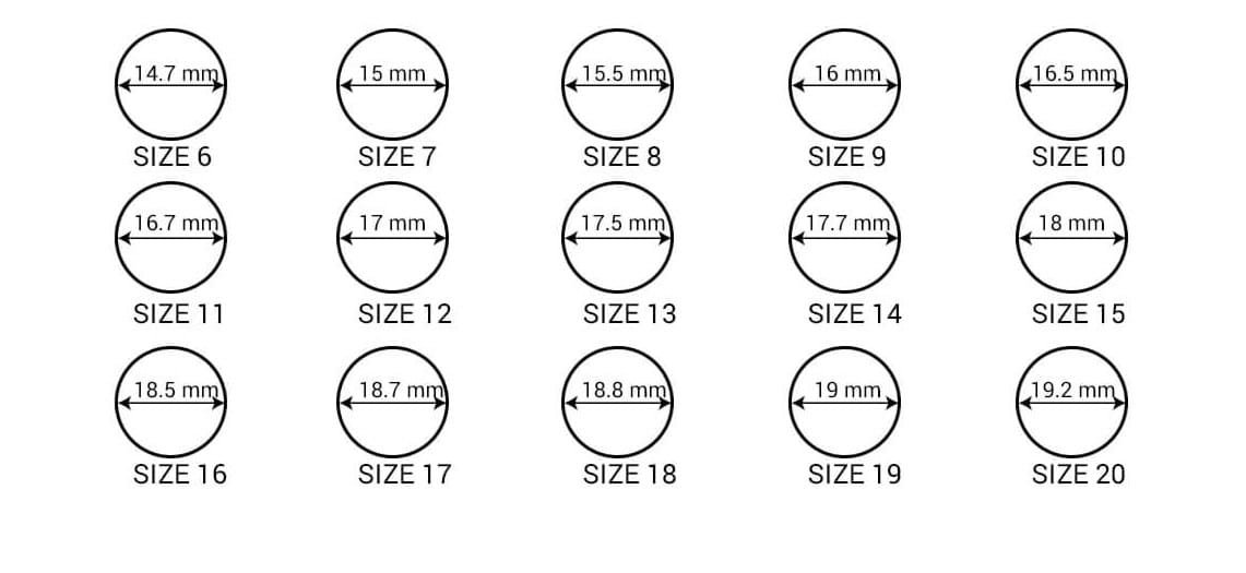 Hướng dẫn đo size, kích cỡ Nhẫn