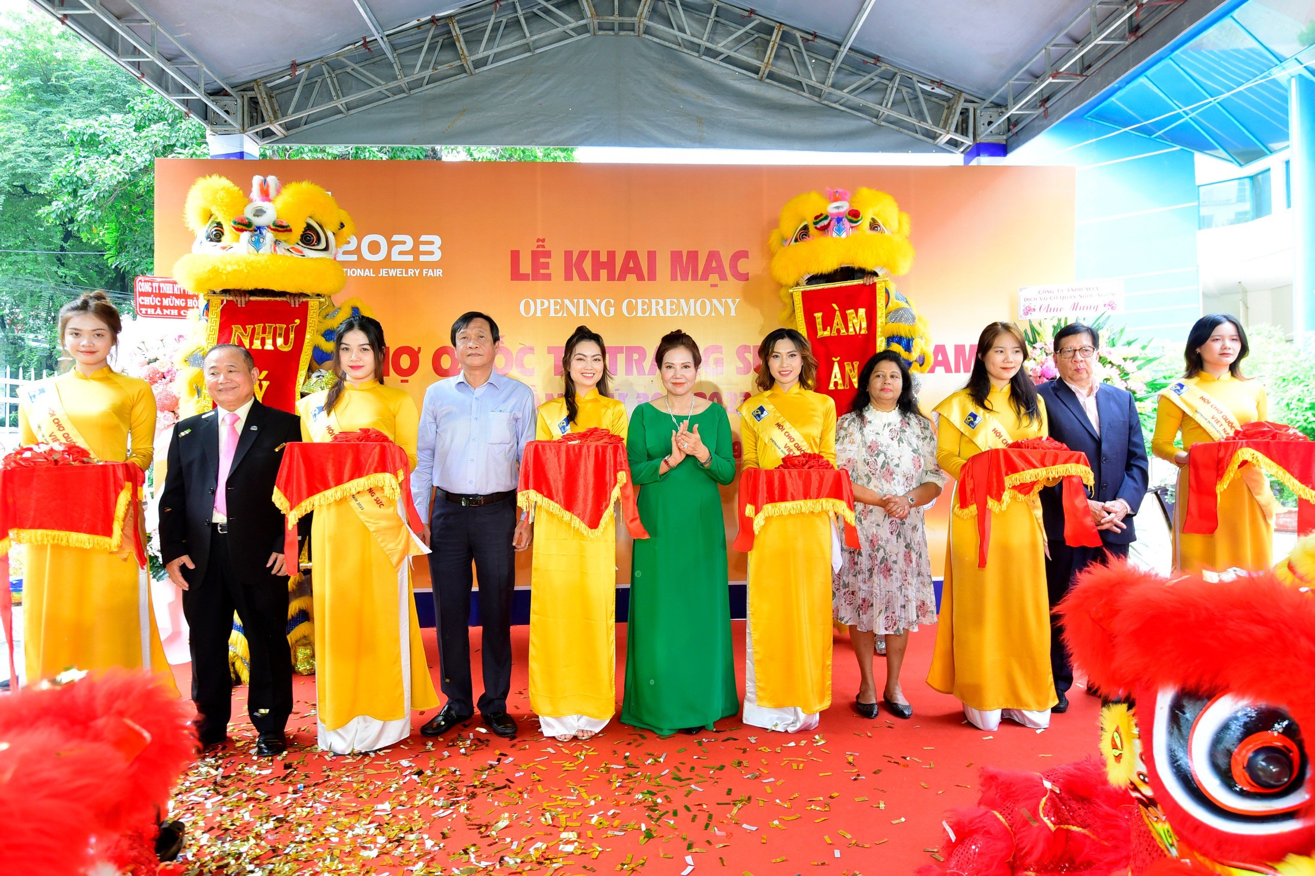 SJC TỔ CHỨC THÀNH CÔNG HỘI CHỢ QUỐC TẾ TRANG SỨC VIỆT NAM 2023