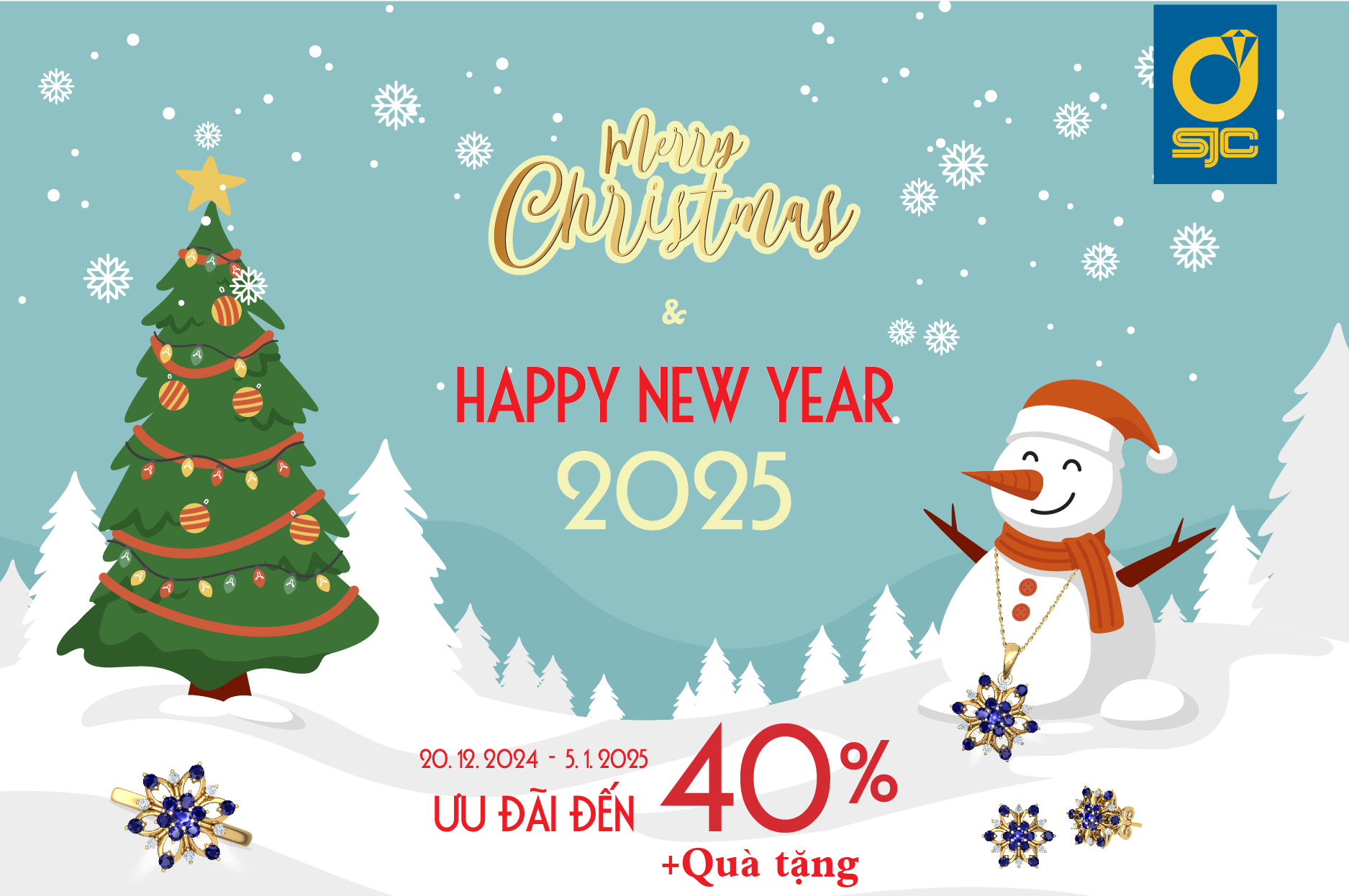 MERRY CHRISTMAS & HAPPY NEW YEAR 2025