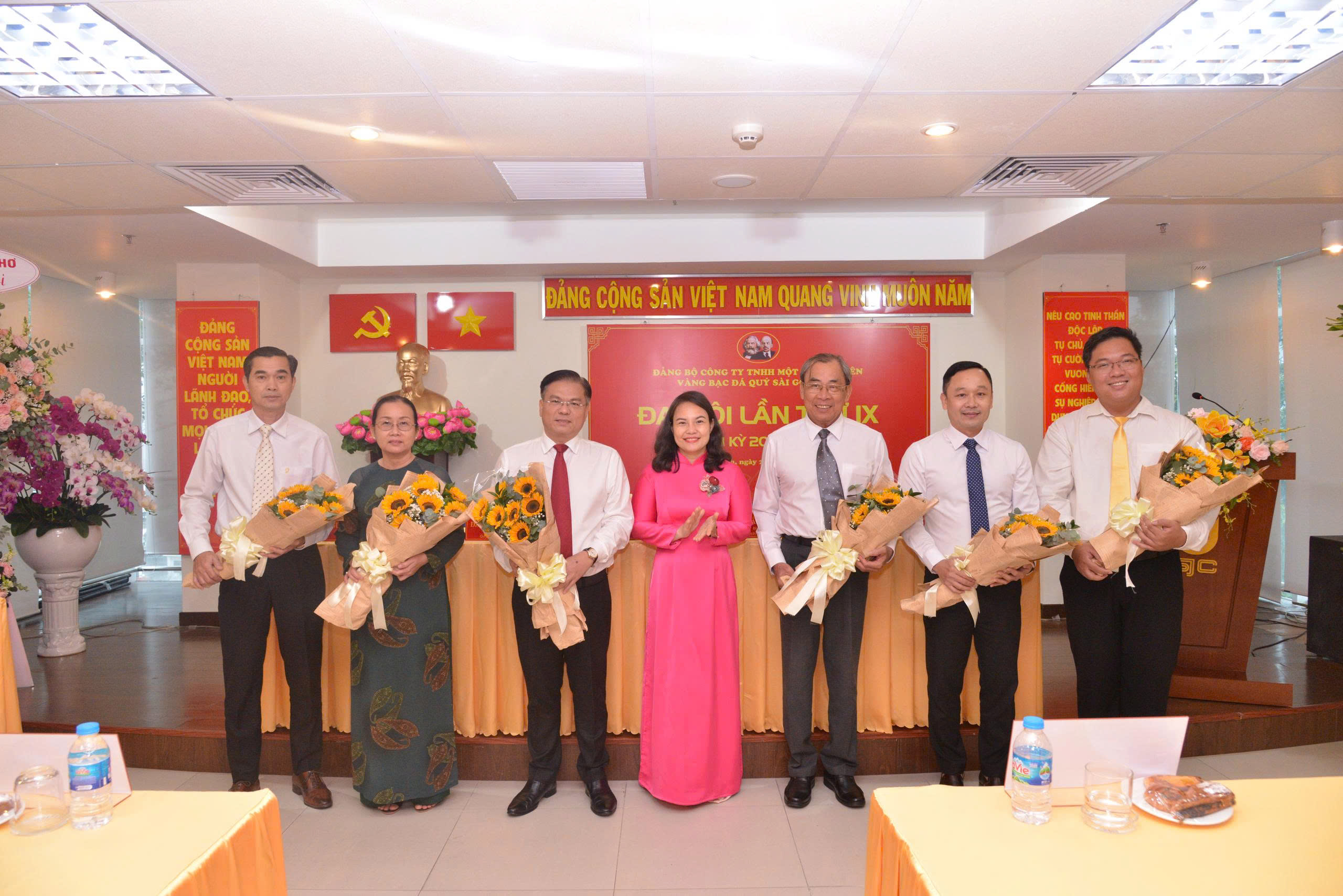 ĐẠI HỘI ĐẢNG BỘ CÔNG TY TNHH MTV VÀNG BẠC ĐÁ QUÝ SÀI GÒN – SJC LẦN THỨ IX, NHIỆM KỲ 2025 – 2030