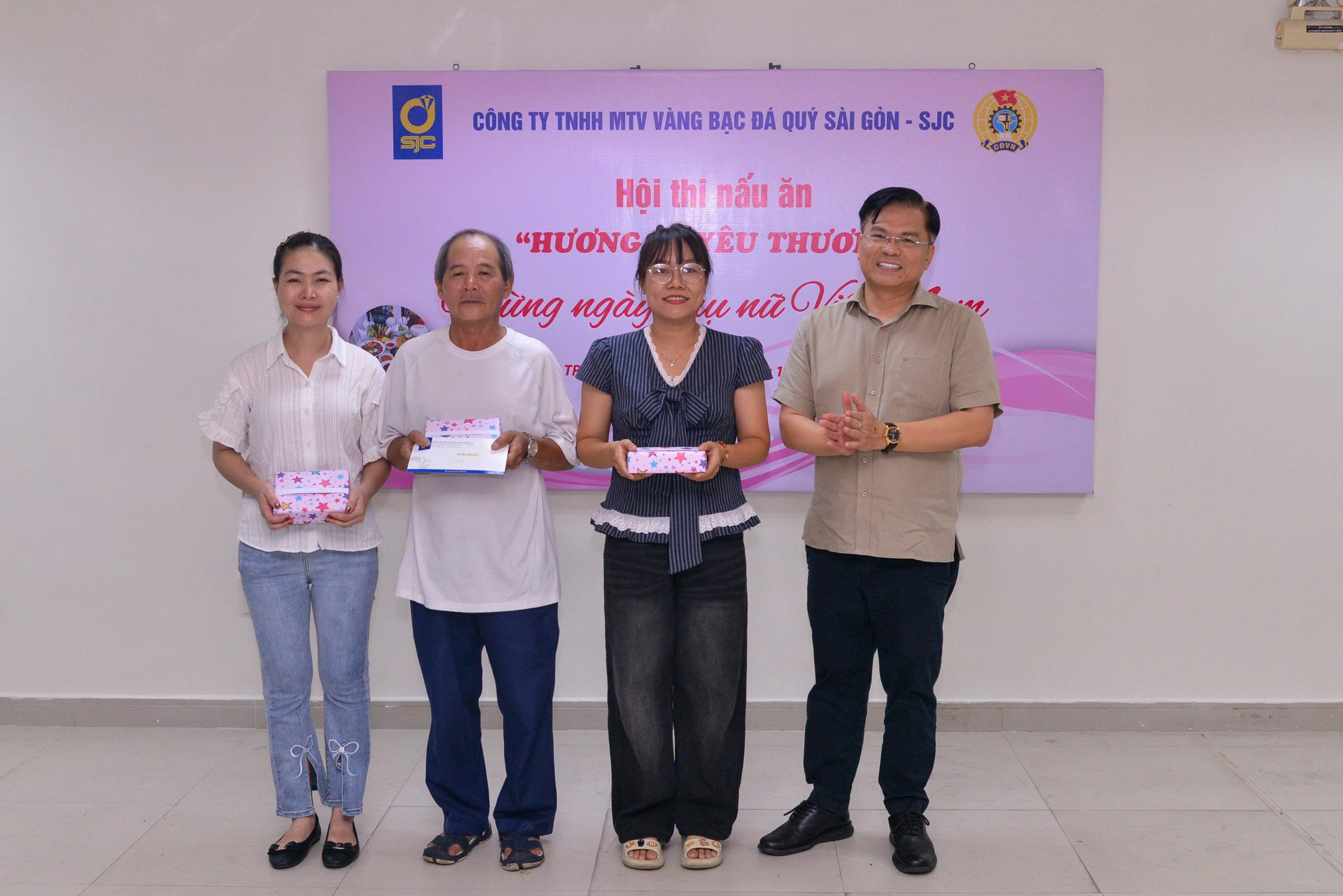 SJC TỔ CHỨC HỘI THI NẤU ĂN “HƯƠNG VỊ YÊU THƯƠNG” CHÀO MỪNG NGÀY PHỤ NỮ VIỆT NAM 20/10