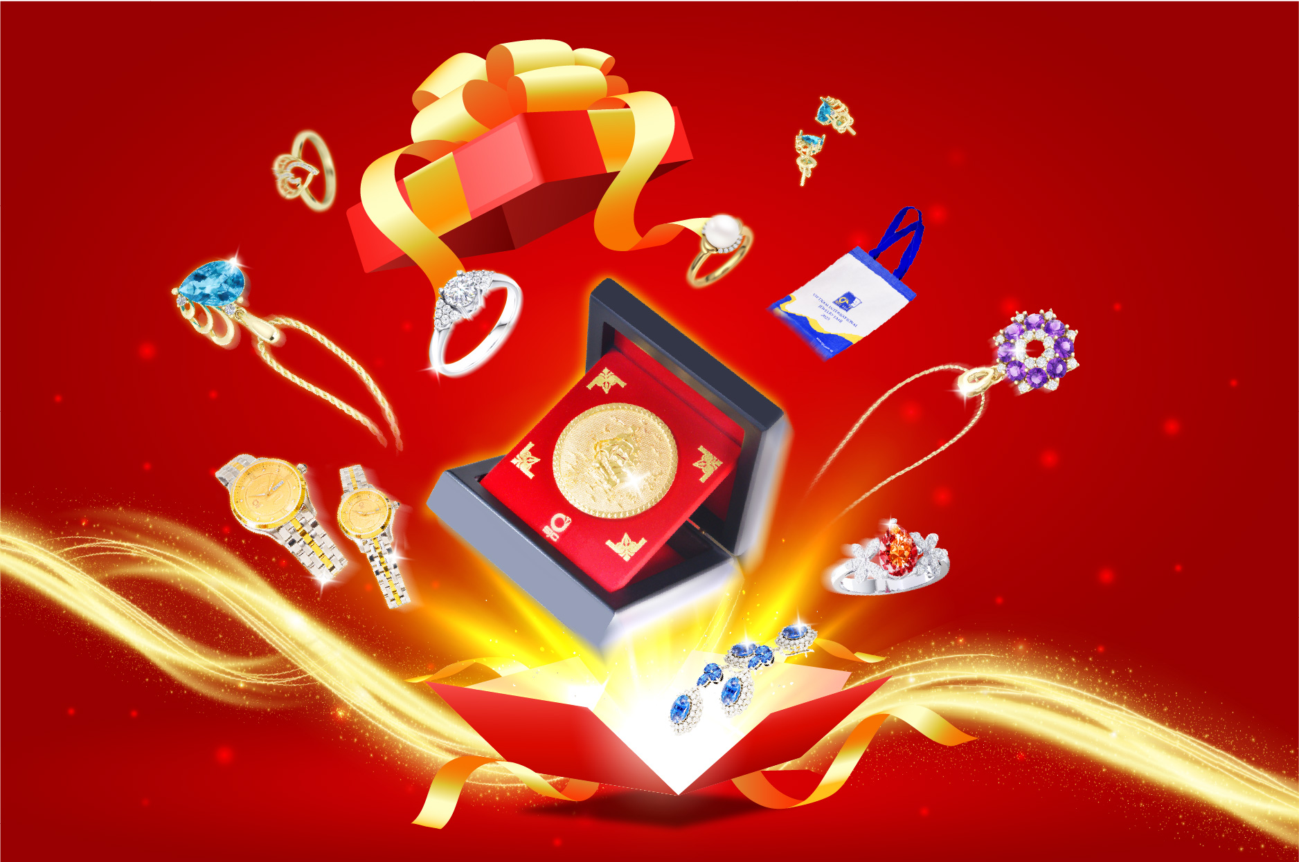 CƠ HỘI SĂN NGAY QUÀ TẶNG HẤP DẪN TẠI HỘI CHỢ QUỐC TẾ TRANG SỨC VIỆT NAM LẤN THỨ 31 - 2025