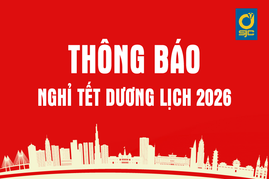 THÔNG BÁO LỊCH NGHỈ TẾT DƯƠNG LỊCH 2026