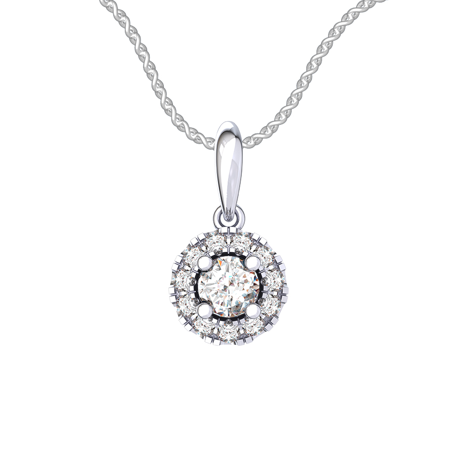 MẶT DÂY KIM CƯƠNG MDRG0495 VÀNG 14K