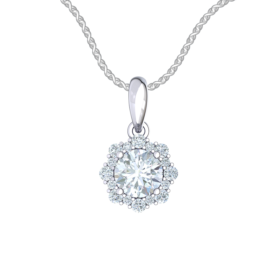 MẶT DÂY KIM CƯƠNG MDRG0560 VÀNG 14K