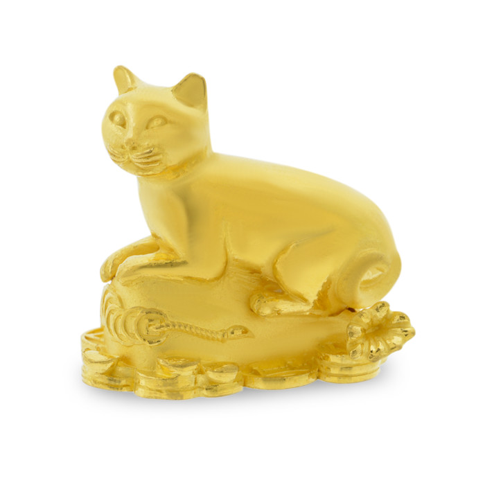 TƯỢNG MÈO VÀNG 99,99% - 1 LƯỢNG