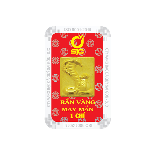 RẮN VÀNG MAY MẮN LOẠI 1 CHỈ PHIÊN BẢN 2025