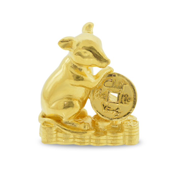TƯỢNG CHUỘT VÀNG 99,99% - 1 LƯỢNG